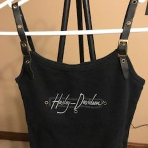 Harley Davidson Black Strap Tank